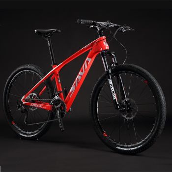 Bicicleta MTB Sava carbono Deck 2.0 Talla S 29" Red White